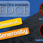 Are you practicing Generosity | Dr. Derek Baron | Theresa Baron, PT, ATC