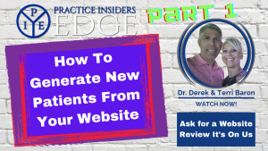 How To Generate New Patients From Your Website (Part1)