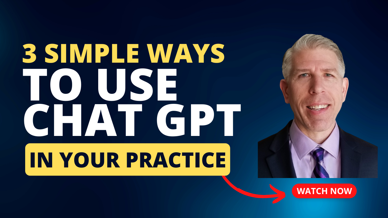 3 Simple Ways To Use Chat GPT In Your Chiropractic Practice